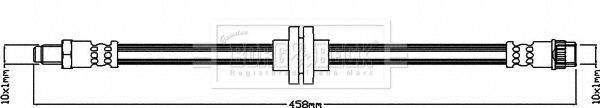 BORG & BECK Тормозной шланг BBH8240